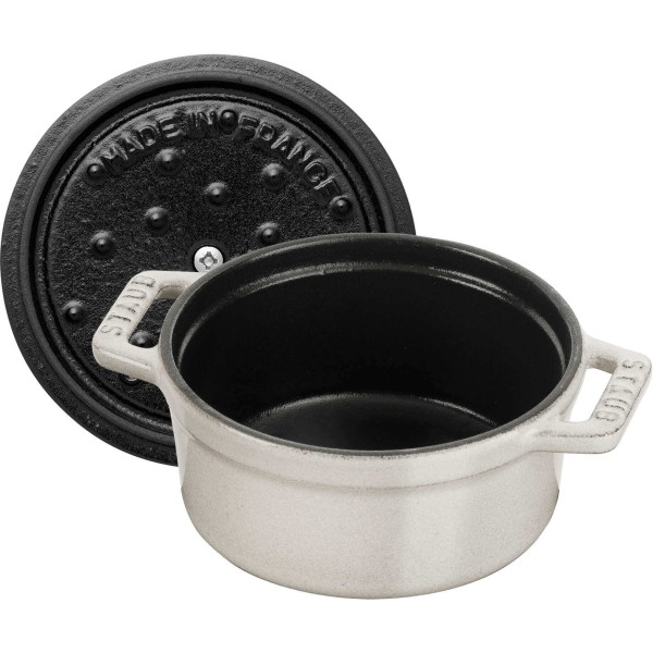 Гарячий традиційний казанок Staub Mini Cocotte 250 мл для приготування маленьких порцій, трюфельний