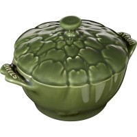 Garnek tradycyjny Staub Special Cocotte Mini 450 ml zielony karczoch
