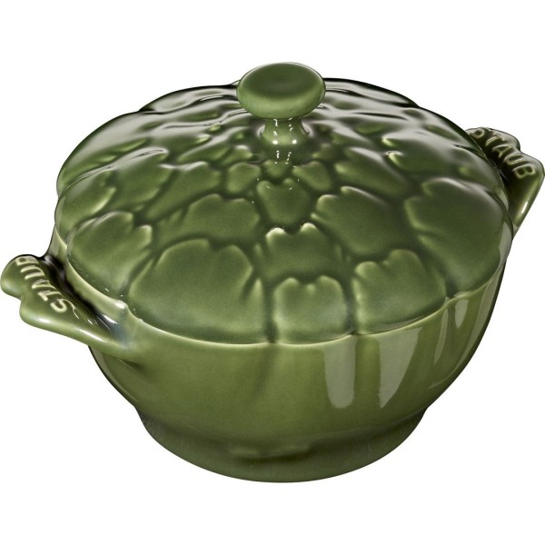 Garnek tradycyjny Staub Special Cocotte Mini 450 ml zielony karczoch