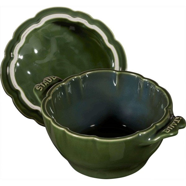Garnek tradycyjny Staub Special Cocotte Mini 450 ml zielony karczoch