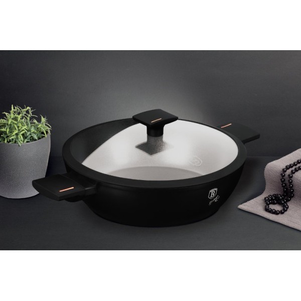 Garnek tradycyjny Berlinger Haus BH-7090 28 cm z pokrywką (płytki)