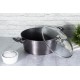 Garnek Berlinger Haus Carbon Pro BH-6924 8L 30cm z powłoką granitową do gotowania dla rodziny