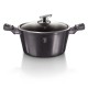 Garnek Berlinger Haus Carbon Pro BH-6924 8L 30cm z powłoką granitową do gotowania dla rodziny