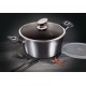 Garnek Berlinger Haus Carbon Pro BH-6924 8L 30cm z powłoką granitową do gotowania dla rodziny