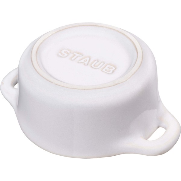 Zestaw garnków tradycyjnych Staub Gift Giving 4x mini cocotte okrągły 10 cm kość słoniowa