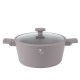 Garnek tradycyjny BerlingerHaus Taupe BH-8103 30 cm z pokrywką