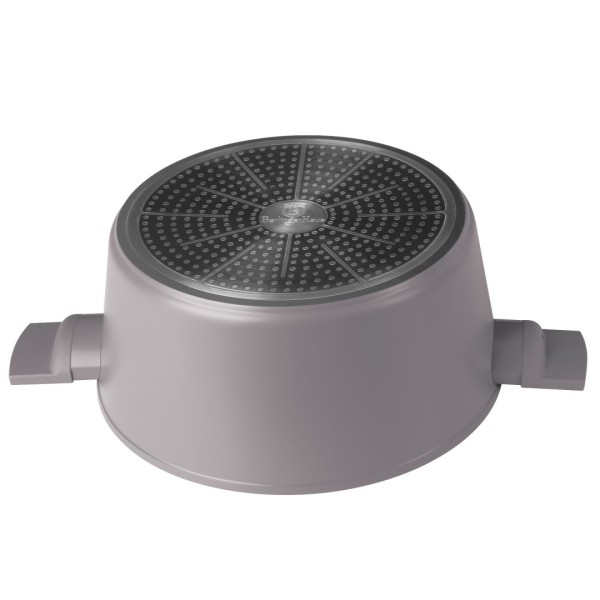 Garnek tradycyjny BerlingerHaus Taupe BH-8103 30 cm z pokrywką