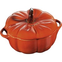 Garnek tradycyjny Staub Special Cocotte mini dynia 700 ml pomarańczowy do pieczenia