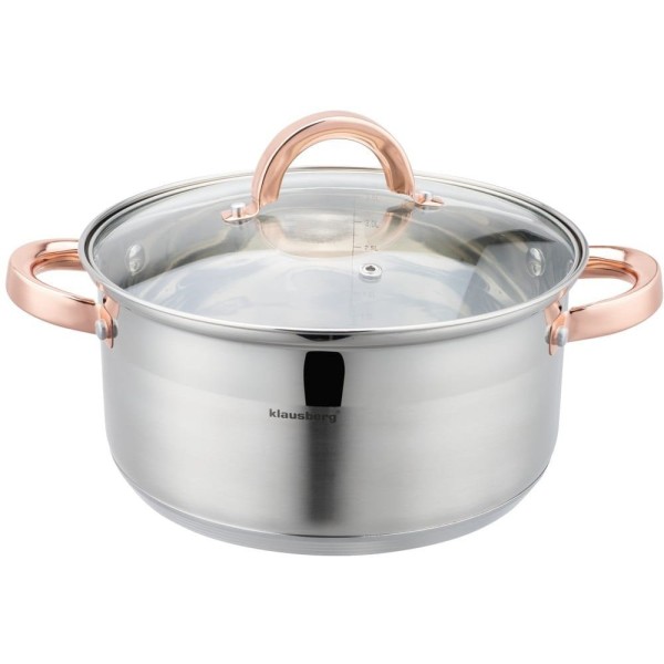 Zestaw do gotowania na parze Klausberg KB-7733, garnek 22 cm, 5 elementów