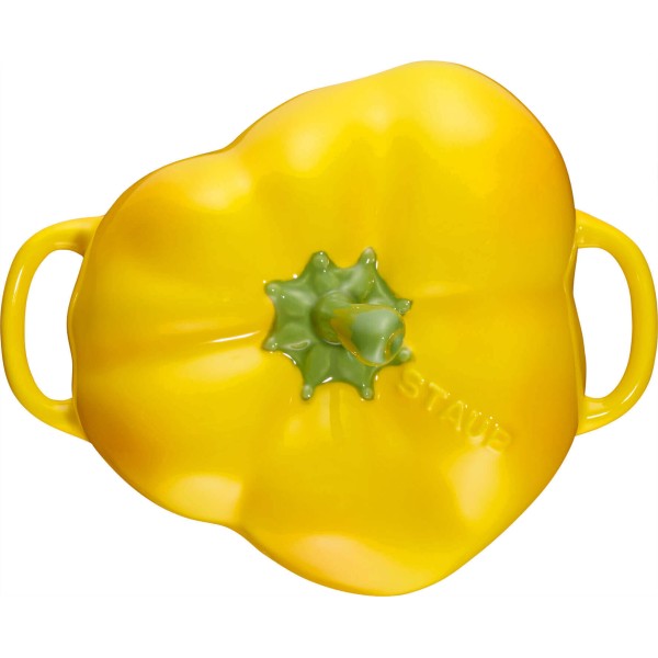 Garnek tradycyjny Staub Special Cocotte Mini 450 ml papryka żółty