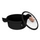 Каструля Berlinger Haus Black Rose BH-1457 4.4L 24 см з титановим покриттям для приготування страв