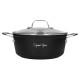 Garnek ZWIEGER DARQUE 28cm 6,5L z pokrywą do gotowania domowego