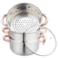 Garnek Parowy Klausberg KB-7729 Zestaw do Gotowania na Parze 20cm 4 Elementy