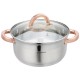 Garnek Parowy Klausberg KB-7729 Zestaw do Gotowania na Parze 20cm 4 Elementy
