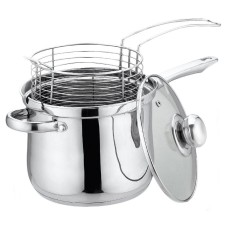 Каструля Brunbeste BB-2141 з кошиком для смаження 3,6 л, 18 см для приготування страв