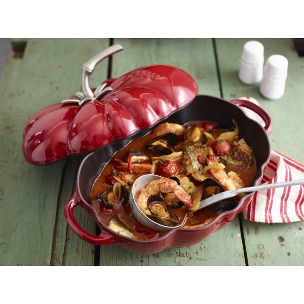Гусятниця Staub Special Cocotte овальна, 2.5 л, чавун, для тушкування, червона