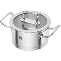 Гарний традиційний каструля Zwilling Pro низька з кришкою 1,5 л для приготування страв