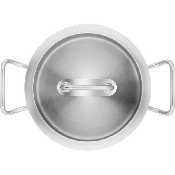 Гарний традиційний каструля Zwilling Pro низька з кришкою 1,5 л для приготування страв