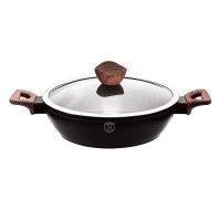 Garnek niski Berlinger Haus Ebony Rosewood BH-1739 28cm 3.8L do gotowania i duszenia potraw