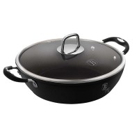 Garnek niski Berlinger Haus Black Professional Line BH-6125 28cm 3.8L do gotowania potraw