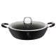 Garnek niski Berlinger Haus Black Professional Line BH-6125 28cm 3.8L do gotowania potraw