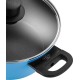 Каструля Ballarini Caprera 2H 24 см синя з кришкою для приготування їжі