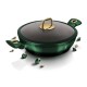 Каструля традиційна Berlinger Haus Metallic Line Emerald BH-6060, 3.8 л, 28 см, низька гранитова