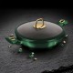 Каструля традиційна Berlinger Haus Metallic Line Emerald BH-6060, 3.8 л, 28 см, низька гранитова