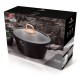 Garnek tradycyjny BerlingerHaus BH-1931 Black Rose, 6 L, pokrywka 28 cm