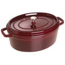 Garnek żeliwny Staub La Cocotte owalny 5,5 l – do duszenia i pieczenia potraw