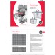 Каструля Klausberg KB-7129 11,5 л 30 см для комфортного готування великих страв