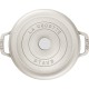 Каструля традиційна Staub La Cocotte чавунна кругла 6,7 л, трюфелева
