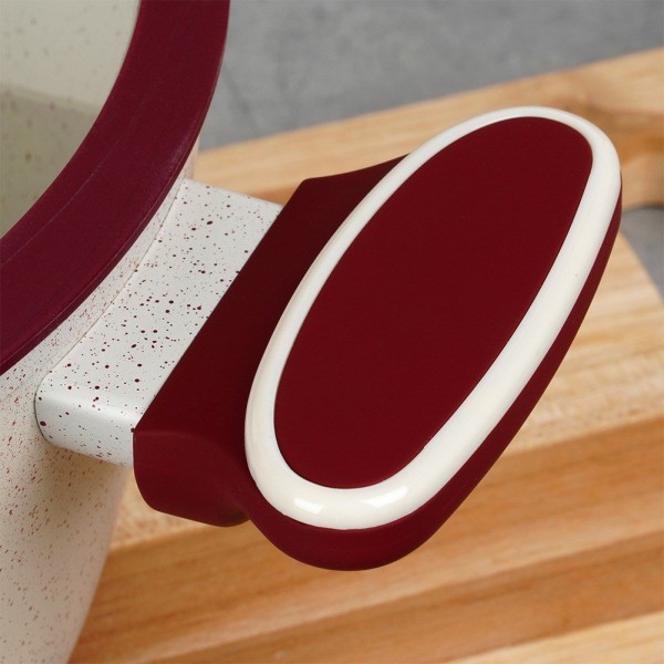 Garnek tradycyjny NAVA TERRESTRIAL 26 cm 5,2 L ze szklaną pokrywką, indukcja