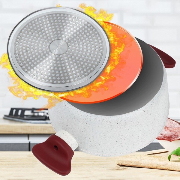 Garnek tradycyjny NAVA TERRESTRIAL 26 cm 5,2 L ze szklaną pokrywką, indukcja