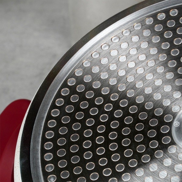 Garnek tradycyjny NAVA TERRESTRIAL 26 cm 5,2 L ze szklaną pokrywką, indukcja