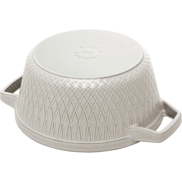 Гарячий керамічний посуд Staub Special Cocotte, чавунний круглий горщик 4 л, трюфелевий