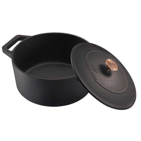 Garnek żeliwny Berlinger Haus Strong Mold BH-6492 4.2L/24cm do duszenia i smażenia