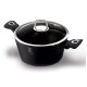 Garnkek Berlinger Haus BH-1851 2.5L 20cm Czarny Srebrny, idealny do gotowania codziennych posiłków
