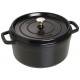 Garnek żeliwny STAUB La Cocotte 5,2 l czarny do duszenia i pieczenia