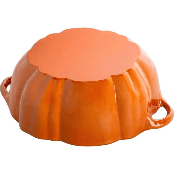 Garnek żeliwny Staub Special Cocotte dynia 3,45 l do duszenia i pieczenia, cynamonowy