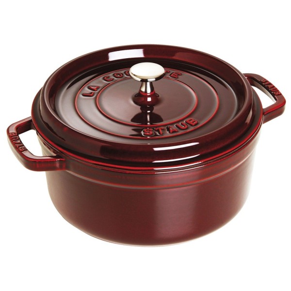 Гарячий чавунний казанок Staub La Cocotte 3.8 л, для готування страв