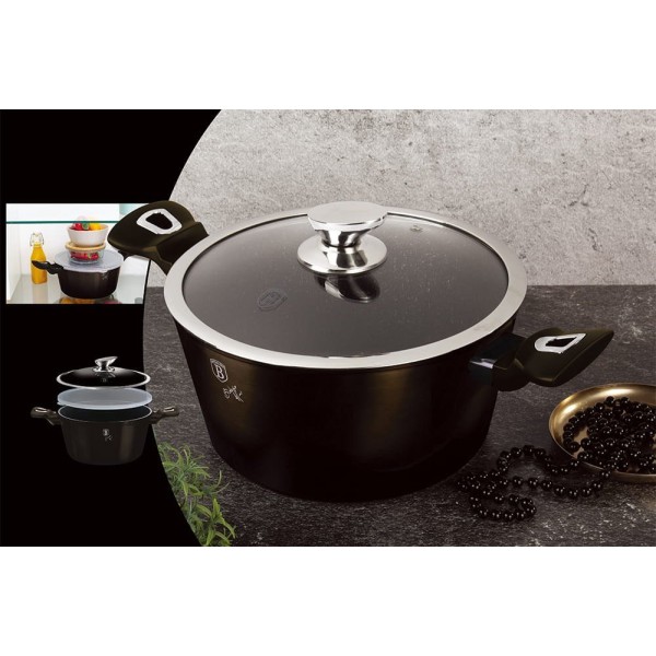 Garnek Berlinger Haus BH-6604 2,5L 20cm granitowy do gotowania zdrowych potraw