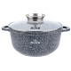 Garnek marmurowy Zilner ZL-7071 1,3L 16cm do gotowania i duszenia