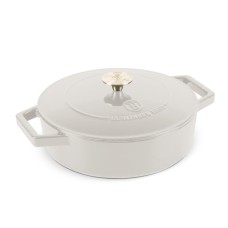 Garnek żeliwny niski Berlinger Haus Strong Mold Sahara BH-6530 2.57L 26cm do gotowania i duszenia