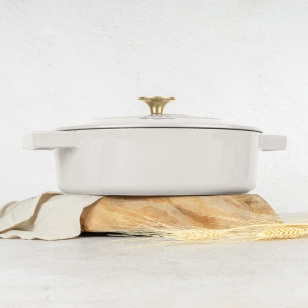 Garnek żeliwny niski Berlinger Haus Strong Mold Sahara BH-6530 2.57L 26cm do gotowania i duszenia