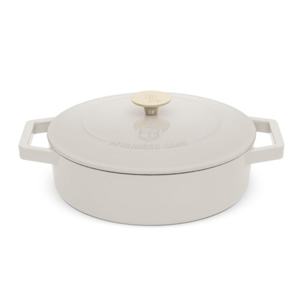 Garnek żeliwny niski Berlinger Haus Strong Mold Sahara BH-6530 2.57L 26cm do gotowania i duszenia