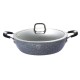 Кухонний каструля Berlinger Haus BH-1158 Gray Stone Touch 3.8 л, 28 см для готування