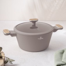 Garnek tradycyjny BerlingerHaus BH-8339 Taupe Nordic Ø24 cm z pokrywką