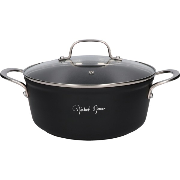 Garnek ZWIEGER DARQUE 24cm 4,5L z pokrywą do gotowania codziennego