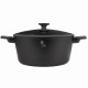 Garnek Berlinger Haus BH-8133 antracyt 30cm 8L z pokrywką do gotowania dla dużej rodziny